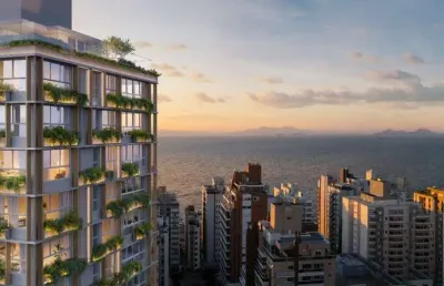 Apartamento alto padrão, com 3 suítes no centro de florianópolis.