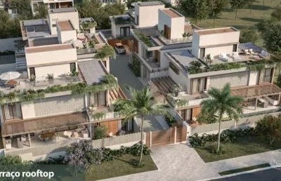 Casa em condomínio fechado com 3 suítes e 309,46m² no rio tavares