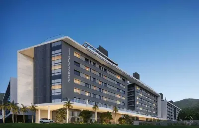 Studio com 35m² mobilhado ao lado do floripa shopping