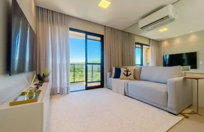 Apartamento 3 quartos sendo 2 suítes finamente mobiliado em governador celso ramos