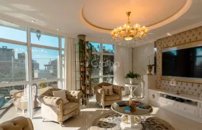 Cobertura alto padrão de 268m² com 4 quartos sendo 2 suítes em jurerê