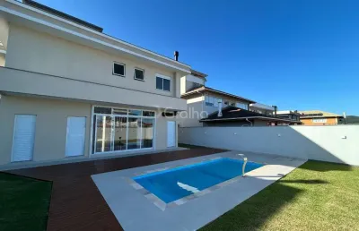 Casa de alto padrão com 4 quartos em são joão do rio vermelho, florianópolis