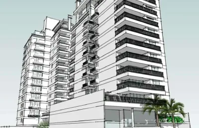 Apartamento de 122,62m² com 3 suítes no centro de florianópolis