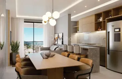 Apartamento de 75 m² com 2 quartos sendo 2 suítes no bairro trindade