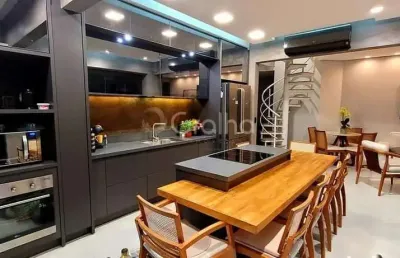 Cobertura de 126 m² com 2 quartos sendo 2 suítes em canasvieiras