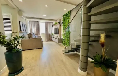 Cobertura duplex de 198m² com 3 quartos sendo 1 suíte em campinas
