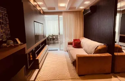 Apartamento de 102m² com 3 quartos sendo 1 suíte no centro de palhoça