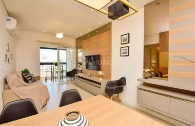 Apartamento de 73 m² com 2 quartos sendo 2 suítes em jurerê