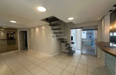 Cobertura duplex de 197m² com 2 quartos sendo 1 suíte no centro