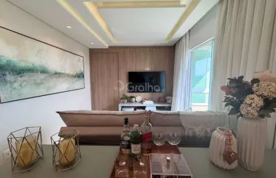 Apartamento de 71m² com 2 quartos sendo 1 suíte no centro de palhoça