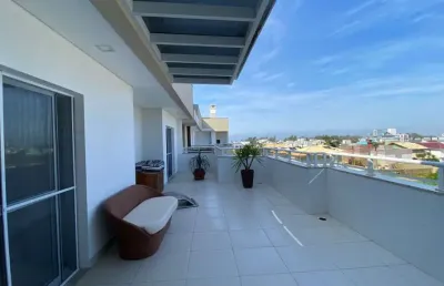 Cobertura com 01 suíte fica 350m da praia do campeche  florianópolis sc
