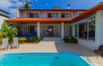 Casa com 4 quartos à venda na rua doutor celso nicodemus lopes, --, joão paulo, florianópolis, 430 m2 por r$ 3.200.000