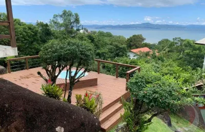 Casa em condomínio fechado com 4 quartos à venda na Rodovia Haroldo Soares Glavan, --, Cacupé, Florianópolis