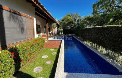 Casa residencial com 3 suítes e 450m² de área total em jurerê internacional, florianópolis
