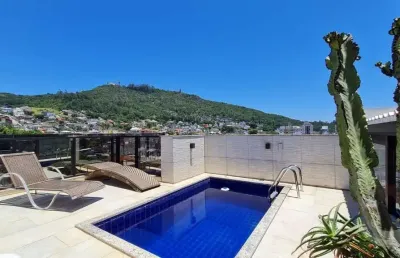 Cobertura com 3 quartos à venda na rua professor bento águido vieira, --, trindade, florianópolis, 142 m2 por r$ 2.100.000