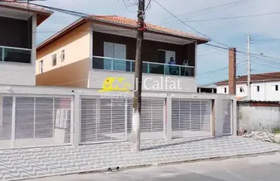 Casa de condomínio com 2 quartos, ribeirópolis, praia grande - r$ 255 mil, cod: 5756