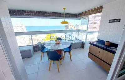 Apartamento com 3 quartos, boqueirão, praia grande - r$ 1.4 mi, cod: 5896