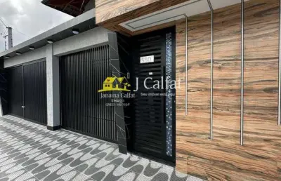 Casa com 2 quartos, balneário maracanã, praia grande - r$ 330 mil, cod: 5907