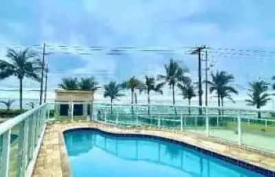Loucura.lindo apartamento a venda em frente ao mar em praia grande de 01 dormitório.