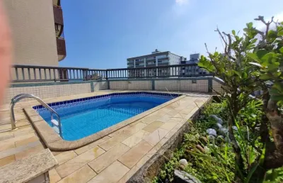 Cobertura duplex com 4 dormitórios -180 m²- vista mar