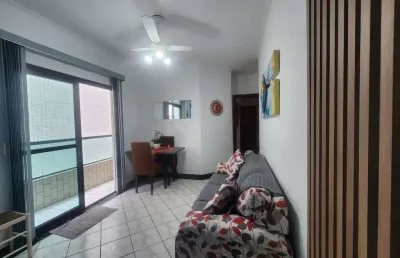 Loucura. excelente apartamento no jardim guilhermina, semi mobiliado, de 01 dormitório.