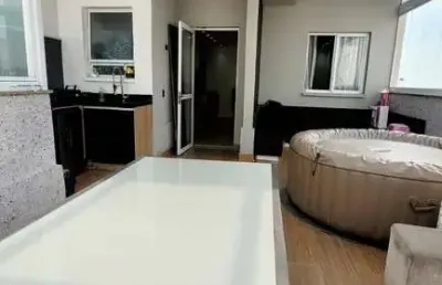 Cobertura com 3 quartos à venda na rua pedro galvano, parque são vicente, mauá por r$ 650.000