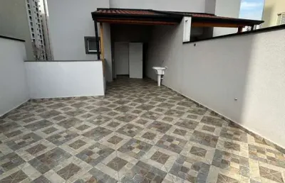 Cobertura com 2 quartos à venda na rua porto alegre, vila assunção, santo andré, 100 m2 por r$ 560.000
