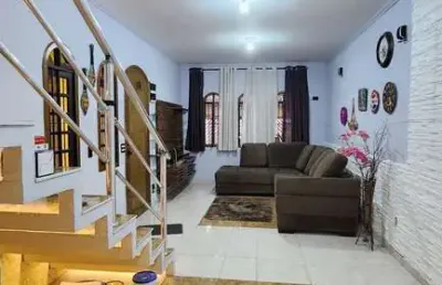 Casa com 3 quartos à venda na vila homero thon, santo andré , 150 m2 por r$ 650.000