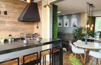 Apartamento com 2 quartos à venda no Parque São Vicente, Mauá 