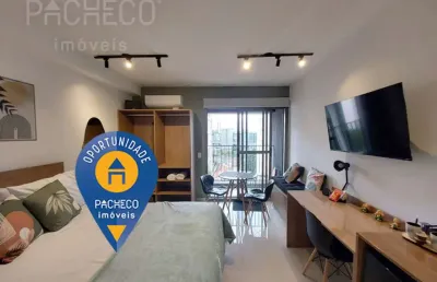 Kitnet / stúdio à venda na rua cristiano viana, --, pinheiros, são paulo, 26 m2 por r$ 510.000