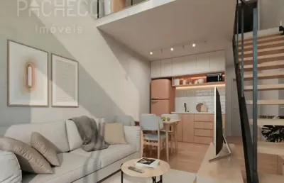 Cobertura com 1 quarto à venda na rua valdir niemeyer, --, vila madalena, são paulo, 59 m2 por r$ 1.049.000
