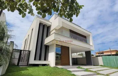 Sobrado com 5 dormitórios, sendo 4 suítes  à venda, 390 m² por r$ 3.340.000 - condomínio residencial alphaville ii - são josé dos campos/sp