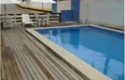 Apartamento com terraço, 95,87m², 1/4 suíte, reversível pra 2 ou 3/4, stella maris, r$400.000,00.  condomínio com piscina.