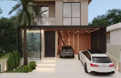 Sobrado com 3 dormitórios, incluindo uma suíte, garagem para 4 vagas no umbara