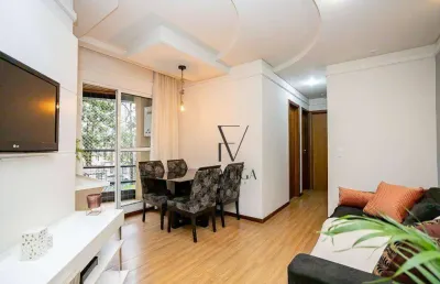 Apartamento com 3 dormitórios à venda por r$ 448.000,00 - novo mundo - curitiba/pr