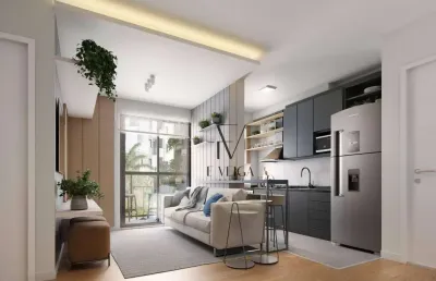 Apartamento com 2 dormitórios à venda, 47 m² por r$ 499.000,00 - hauer - curitiba/pr