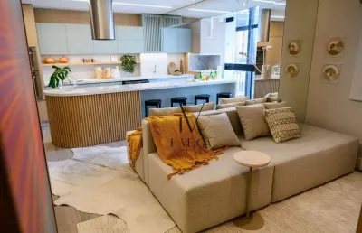 Apartamento com 2 dormitórios à venda, 57 m² por r$ 591.657,37 - campo comprido - curitiba/pr