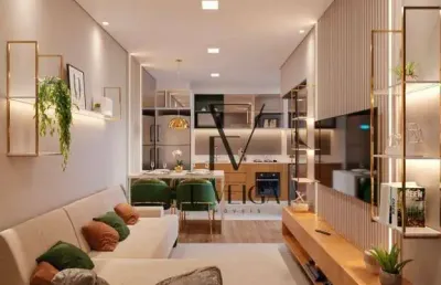 Apartamento garden com 2 dormitórios à venda, 74 m² por r$ 405.000,00 - novo mundo - curitiba/pr