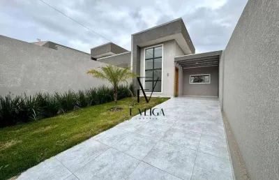 Casa com 3 dormitórios à venda, 69 m² por r$ 470.000,00 - estados - fazenda rio grande/pr