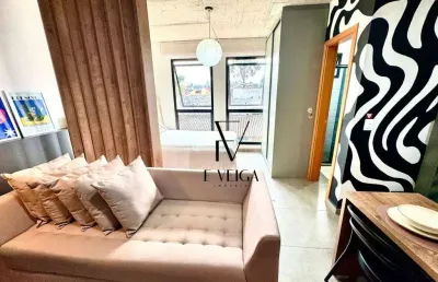 Studio com 1 dormitório à venda, 25 m² por r$ 327.000,00 - são francisco - curitiba/pr