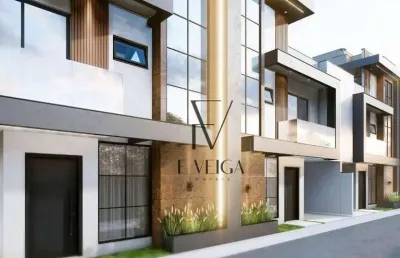 Sobrado com 3 dormitórios à venda, 138 m² por r$ 790.000,00 - novo mundo - curitiba/pr