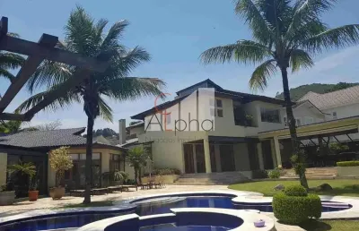 Casa em condomínio fechado com 4 quartos à venda na jurucê, 135, alphaville, santana de parnaíba por r$ 9.043.000