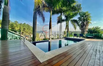 Casa em condomínio fechado com 4 quartos à venda na alameda dourado, 809, alphaville, santana de parnaíba por r$ 7.500.000