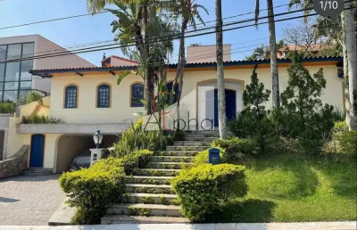 Casa em condomínio fechado com 3 quartos à venda na alameda sarapuí, 95, alphaville, santana de parnaíba por r$ 4.500.000