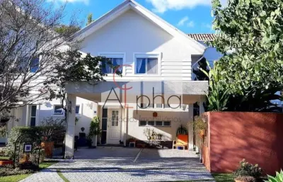Casa em condomínio fechado com 3 quartos à venda na avenida pentágono, 1100, alphaville, santana de parnaíba por r$ 1.630.000