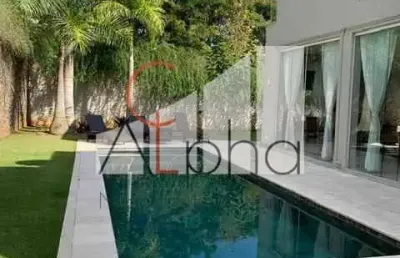 Casa em condomínio fechado com 4 quartos à venda na alameda dos manacás, 144, tamboré, santana de parnaíba por r$ 9.200.000