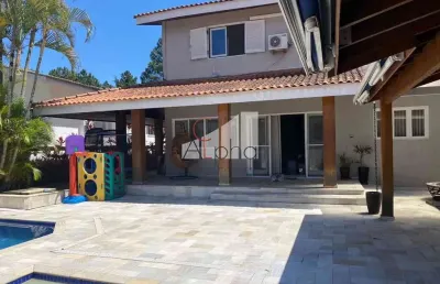 Casa em condomínio fechado com 4 quartos à venda na alameda maracatins, 783, alphaville, santana de parnaíba por r$ 3.500.000