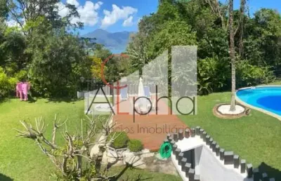 Casa em condomínio fechado com 4 quartos à venda na rua do engenho, 329, guaecá, são sebastião por r$ 13.750.000