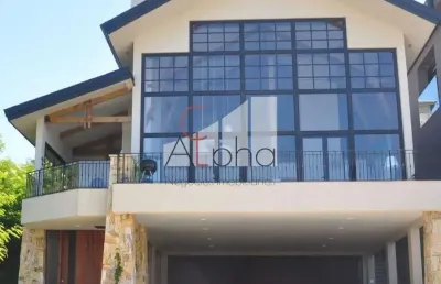 Casa em condomínio fechado com 3 quartos à venda na alameda das quaresmeiras, 244, tamboré, santana de parnaíba por r$ 5.500.000