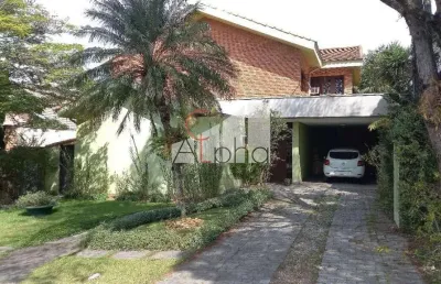 Casa em condomínio fechado com 4 quartos à venda na alameda miruna, 69, alphaville, santana de parnaíba por r$ 2.200.000